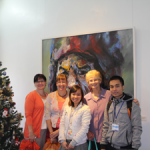 Lynne Singe and family