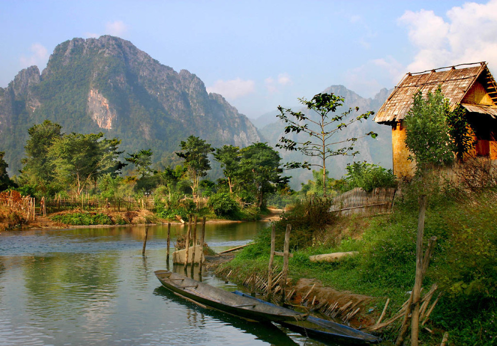 A picture of beautiful natural in Laos