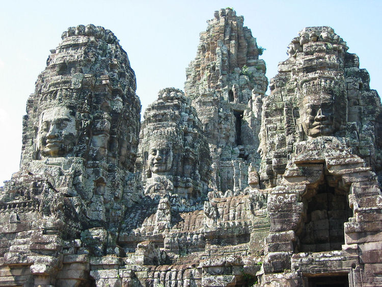 Exploring Angkor Thom In Cambodia