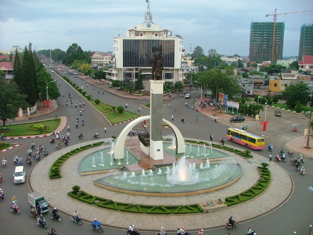 Beauty of Buon Ma Thuot city, Dak Lak Province