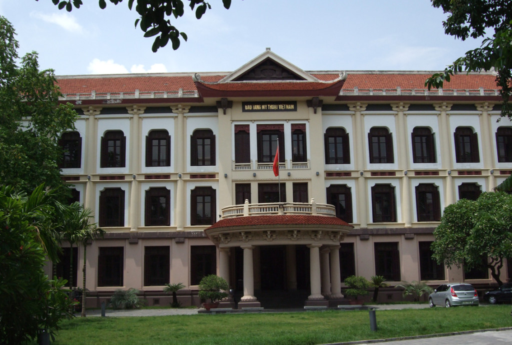 Vietnam National Museum of Fine Arts in Ha Noi