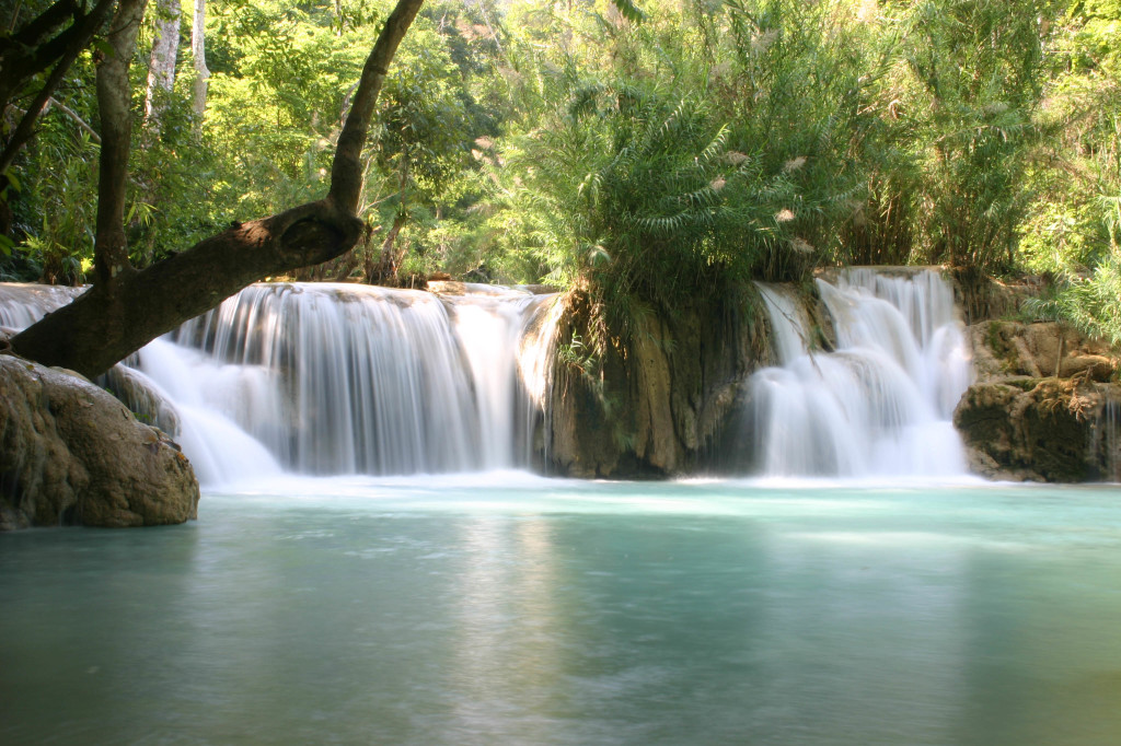 Kwang Xi Waterfall in Laos