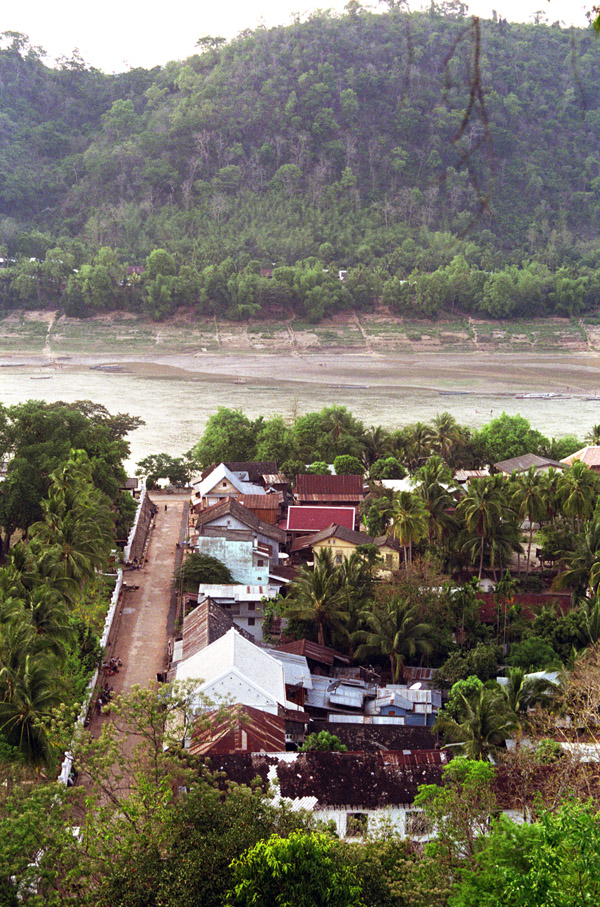 Luang Prabang on the banks of the Mekong River, Laos