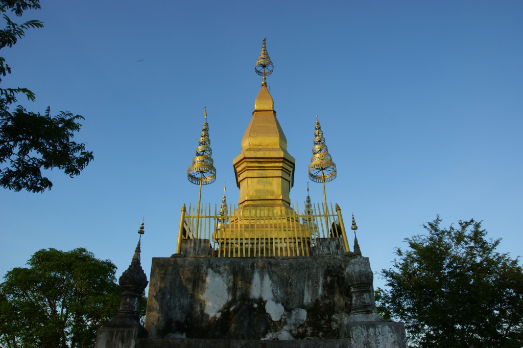 Mount Phou Si in Luang Prabang, Laos