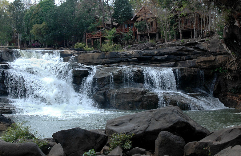 Tad Lo Waterfall in Laos