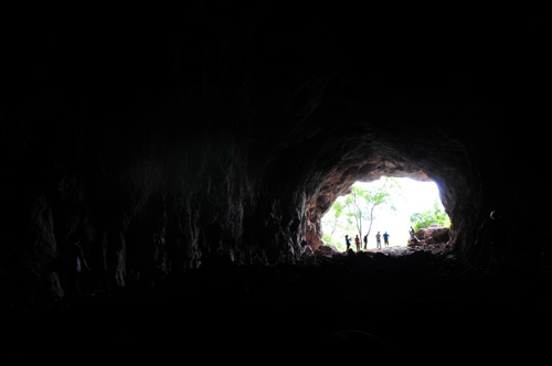Tham Piu cave in Laos
