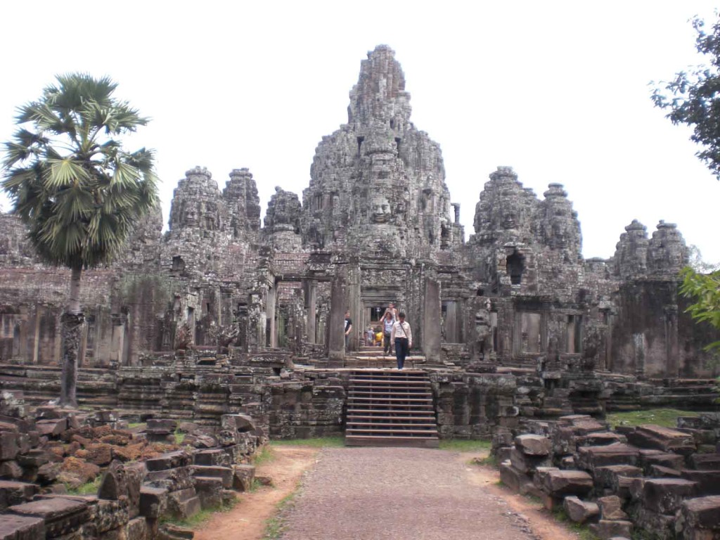 The Bayon Temple in Siem Reap, Cambodia