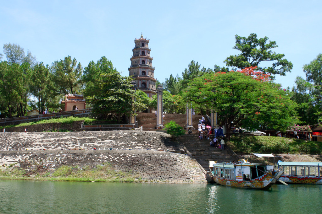 Thien Mu Pagoda in Hue, Vietnam