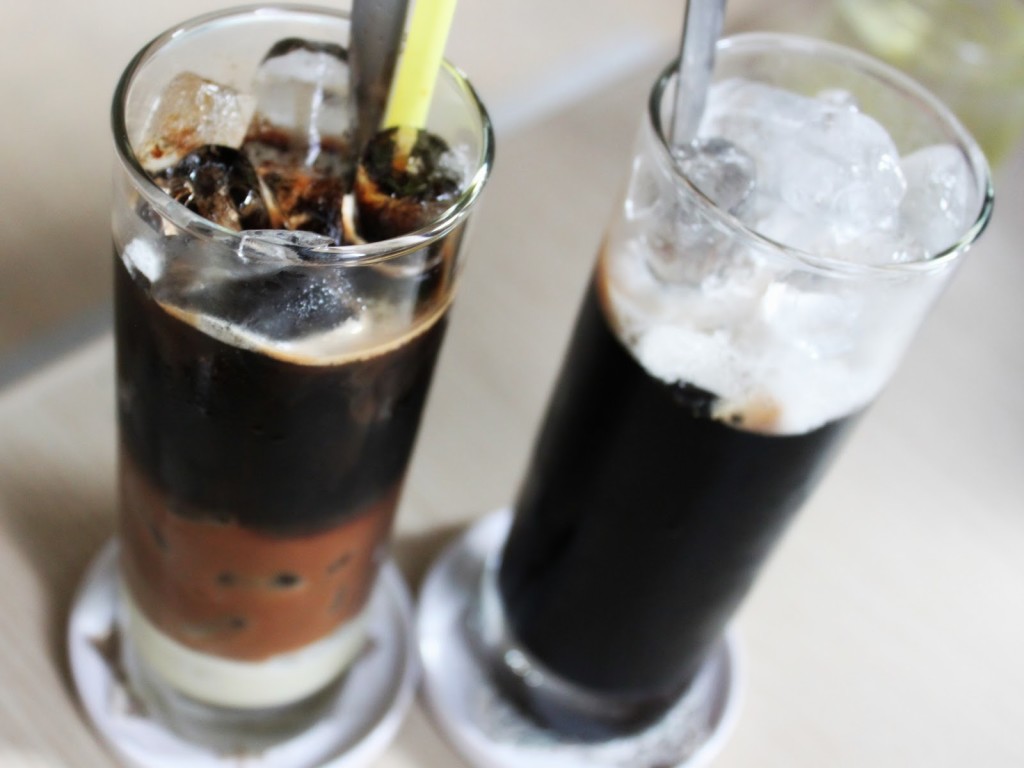 Vietnamese coffee with ice