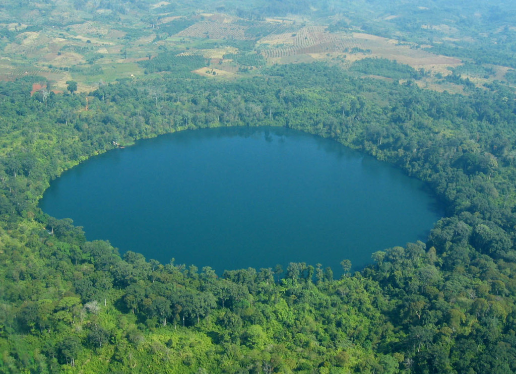 Yeak Loam Lake in Banlungm Ratanakiri, Cambodia