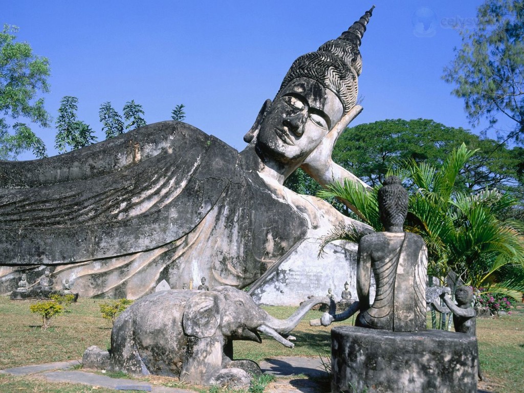 Buddha Park in Laos