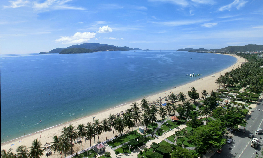 Nha Trang beach, Khanh Hoa province, Vietnam