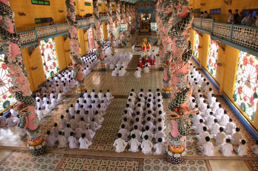 Holy See Temple in Tay Ninh.