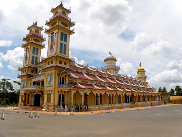 Cao Dai Temple in Tay Ninh  province