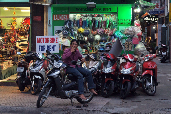 Motorbike for rent in Ho Chi Minh City