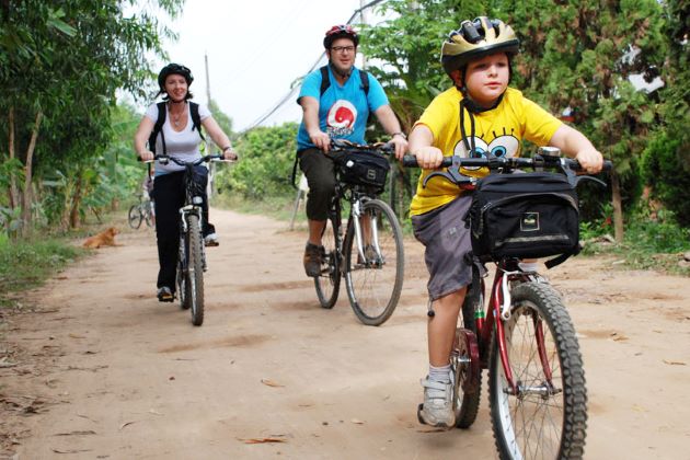 mekong delta vietnam family cycling tours