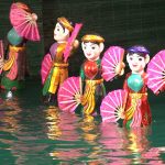 water puppet show in hanoi family tour