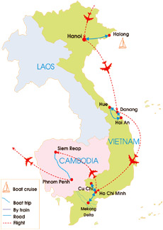 vietnam and cambodia explore tour 19 days