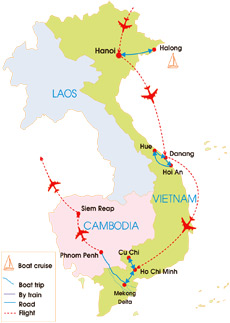 vietnam and cambodia reveal tour - 19 days