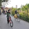 Bike around the village