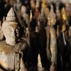 Buddha images inside Pak Ou Caves