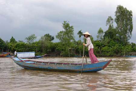Canal in Mekong Delta
