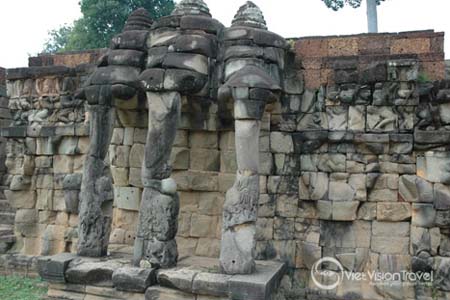 Elephant Terrace Temple