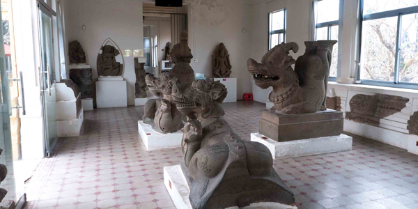 Interior of the Cham Museum