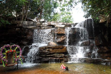 Kbal Chay waterfall