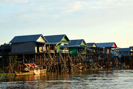 Kompong Phluk floating village