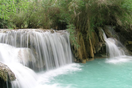 Kuang Sii Waterfall