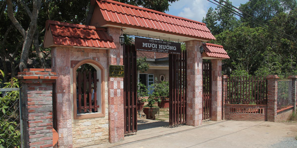 Local restaurant in An Binh island