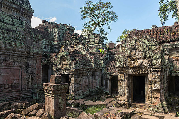 Preah Khan Cambodia Vietnam Laos tour
