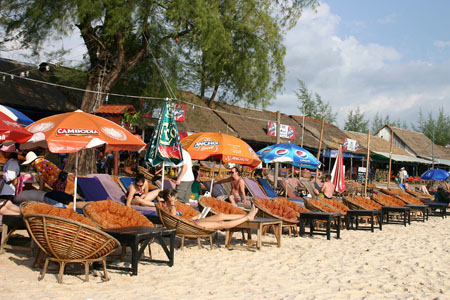 Relax at the Sihanoukville Beach