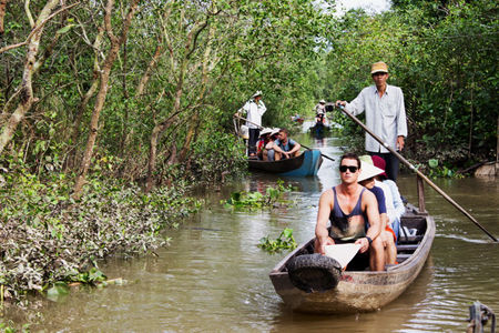 Mekong Ecolodge in Tan Phong Island 1 day mekong delta tours