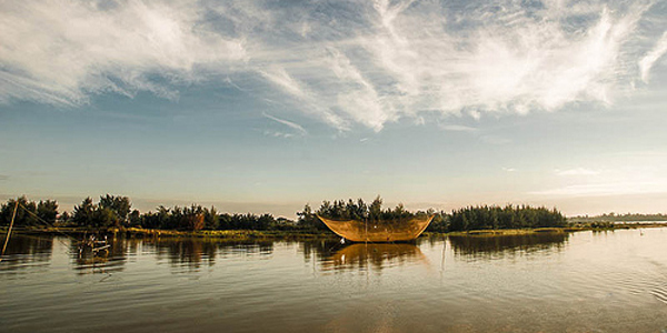 Sunrise in Cua Dai Beach