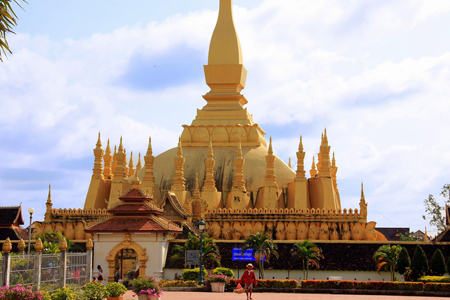 That Luang Stupa in Vientiane