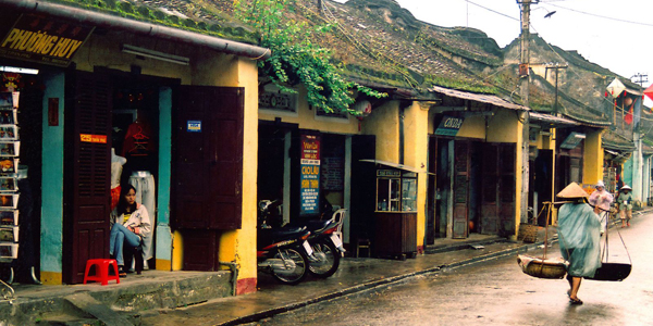 The old houses in Hoi An