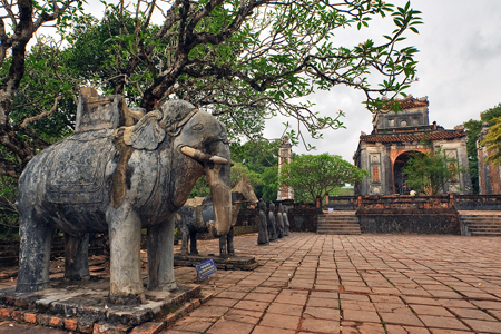 The tomb of King Tu Duc