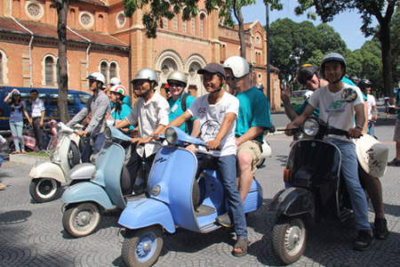 Vespa tour