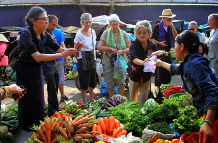 Visit local market