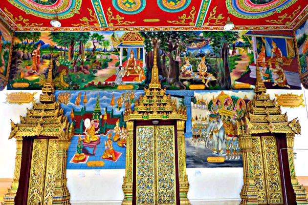 wat inpeng temple in vientiane laos