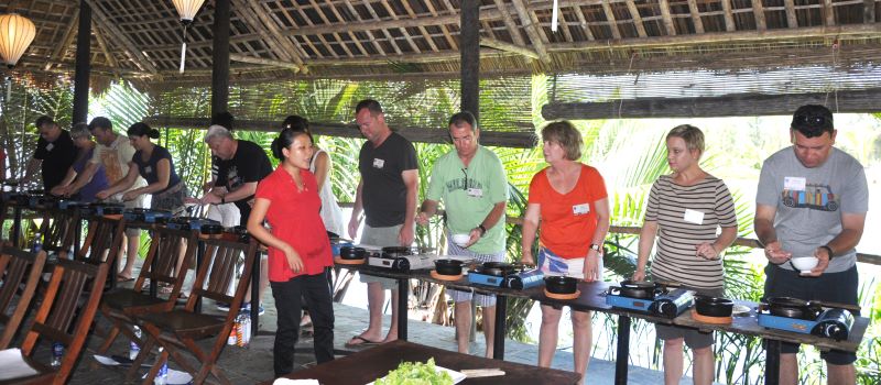 a red bridge cooking class in hoi an
