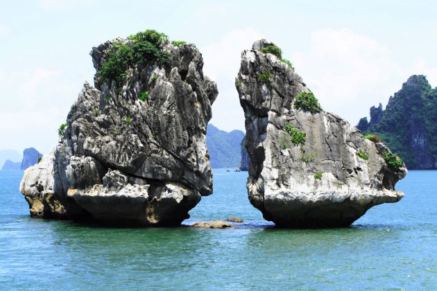 Fighting Cock Islet in Halong Bay shore excursions