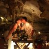 enjoy dinner inside a cave in halong bay
