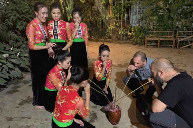 enjoy tube liquor with local women