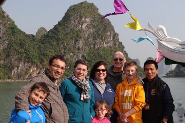 family holiday at halong bay - Vietnam family tours