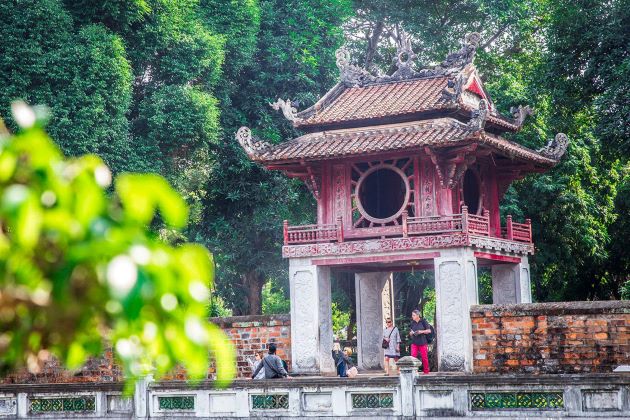hanoi temple of literature vietnam