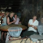 making rice paper at mekong delta indochina tour package