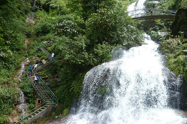 silver waterfall sapa